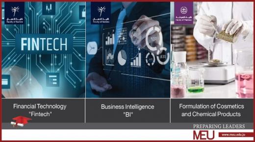 الاعتماد الخاص لثلاث تخصصات حديثة بدرجة البكالوريوس في “الشرق الأوسط”