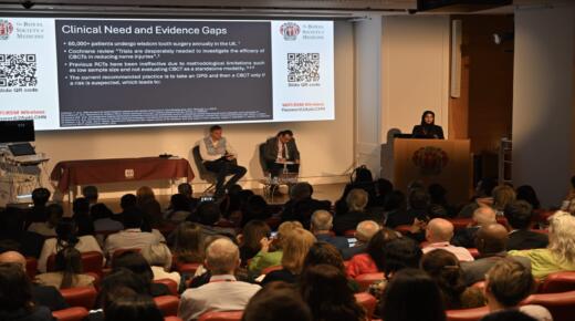 مبتعثة من جامعة الزرقاء تشارك في مؤتمر عالمي لأشعة الوجه والفكين في لندن