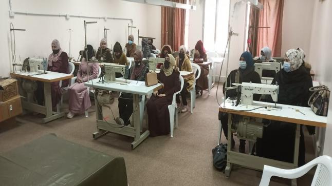 التدريب المهني يطلق دورة تدريبية في مركز شابات دير أبي سعيد