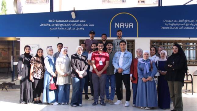 طلبة إعلام الزرقاء يشاركون في ورشة حول تحليل الخطاب الإعلامي