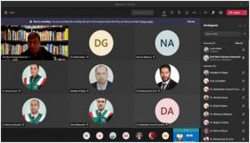 كلية العلوم التربوية بجامعة الزرقاء تعقد محاضرة الكترونية حول التعليم المدمج 
