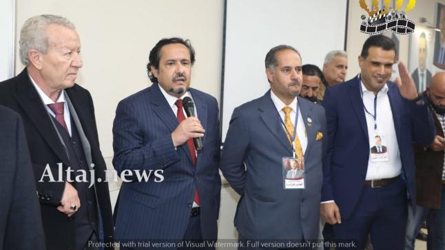 بحضور 900 مقاول / الخضيري يفتتح مقر ” قائمة وطـن ” ….