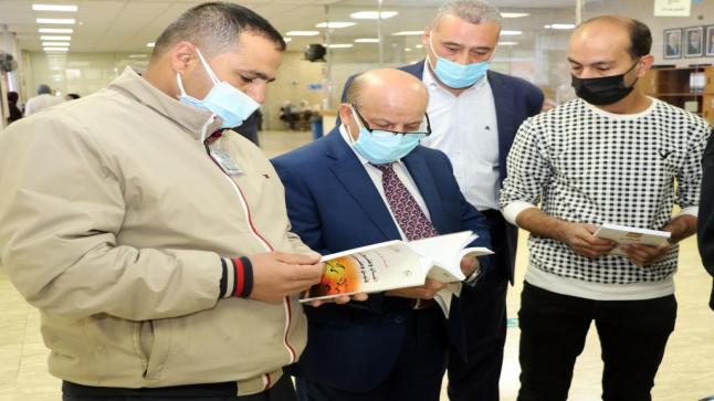 انطلاق فعاليّات مهرجان القراءة للجميع “مكتبة الأسرة الأردنية 2021” في مستشفى الجامعة الأردنية