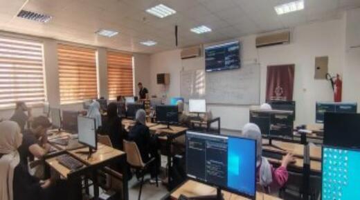 جامعة فيلادلفيا ومؤسسة ولي العهد تعقدان ورشة تدريبية في لغة بايثون