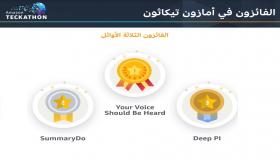 جامعة البترا تفوز بالمركز الأول في مسابقة شركة أمازن لطلبة الجامعات الأردنية