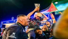 عبدالله حمادة يتألق ويضع الأردن على منصة التتويج العالمية في سباقات السيارات