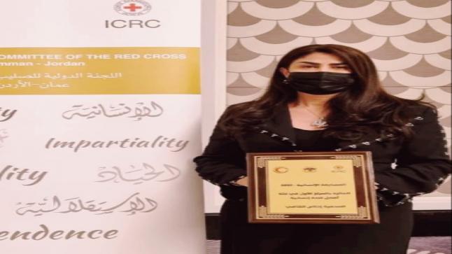 الزميلة القاضي تحقق فوزا جديدا في عالم الصحافة