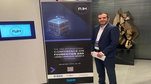 اكاديمي بجامعة الزرقاء يشارك في مؤتمر FLLM2024