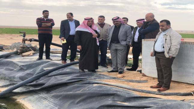 مستشار جلالة الملك لشؤون العشائر يزور الشيخ هايل الفواز  والشيخ محمد المعرعر العظامات