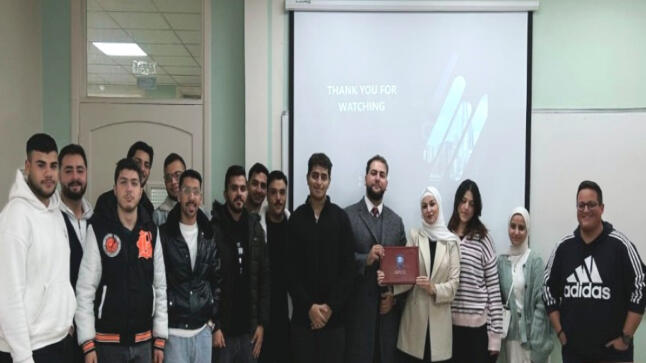 محاضرة متخصصة في عمّان الأهلية حول أنظمة المدفوعات الرقمية