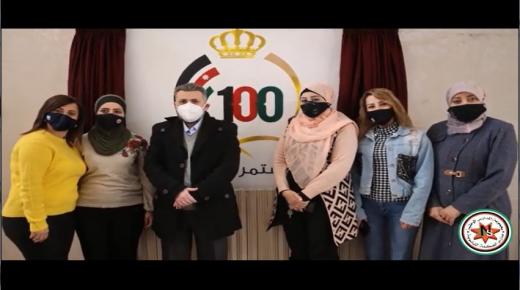 مدارس الحكمة الثانوية للبنات تحتفل بمئوية الدولة الأردنية – صور وفيديو