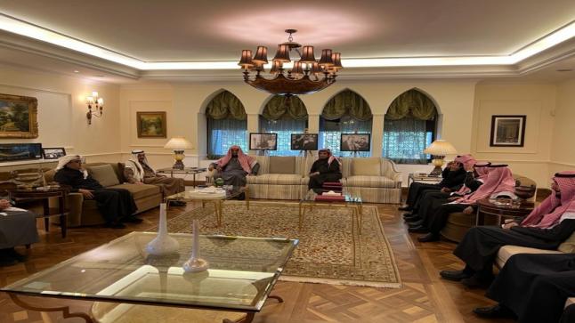 سفير خادم الحرمين لدى الاردن يقيم مأدبة غداء لمعالي النائب العام الشيخ سعود بن عبدالله المعجب