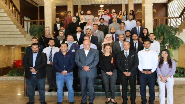 جامعة الشرق الأوسط تشارك في اللقاء الوطني الشبابي”أبناء المملكة” بمجلس الأعيان
