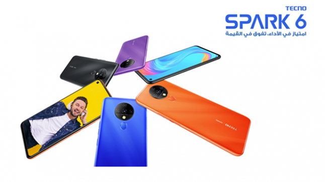 شركة TECNO Mobile تبدو مستعدة لأضافة جديدة لمجموعتها من الهواتف الذكية في الأردن مع سلسلة SPARK 6 الحديثة