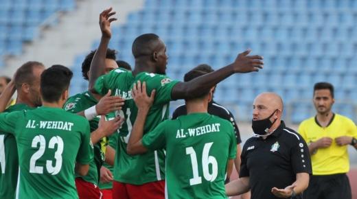نادي الوحدات يضمن الفوز بلقب الدوري الأردني