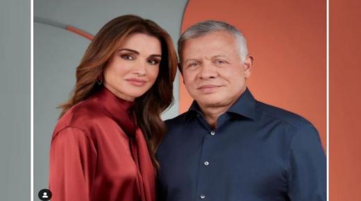 الملكة تهنئ الملك بعيد زواجهما: دائما الأحب على قلبي
