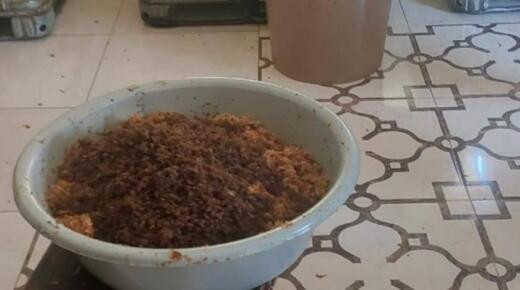 ضبط 1500 كيلو معسل أعدت بطريقة مخالفة داخل شقة في الزرقاء