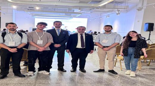 طلبة جامعة الزيتونة الأردنية يشاركون في مؤتمر “قرية الابتكار الأردنية” ضمن فعاليات Jordan Build 2025  
