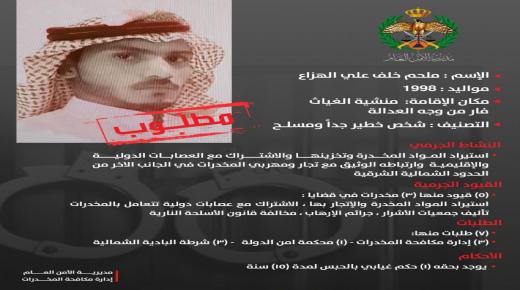 الأمن ينشر صور واسماء 8 مطلوبين بقضايا مخدرات ومرتبطين بعصابات دولية (تفاصيل)