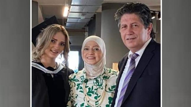 المهندس عماد المومني يهنئ زياد البغال بمناسبة تخرج ابنته الدكتورة ياسمين البغال من كلية الطب