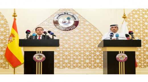 نائب رئيس مجلس الوزراء وزير الخارجية: إسبانيا شريك مهم بالنسبة لقطر ونعمل على تعزيز هذه الشراكة