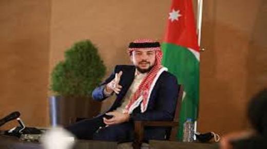ولي العهد يثمّن جهود أورنج الأردن في حملة التطعيم الوطنية