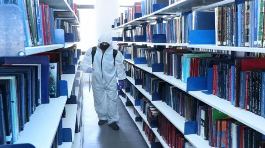 جهود تنفذها “عمان العربية” للعودة الآمنة للعمل وتبدأ بعملية تعقيم شاملة