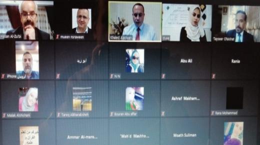 مناقشة رسالة الماجستير رقم (60) عن بعد في “عمان العربية” حول أثر القيادة الخادمة في التوجه الاستراتيجي