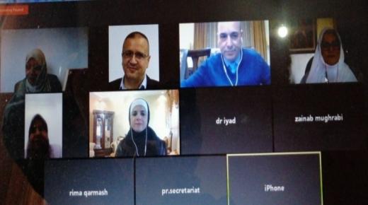 مناقشة رسالة الماجستير الرابعة عن بعد في “عمان العربية” حول مستوى القلق وعلاقته بالتفاؤل لدى مرضى السرطان في الأردن