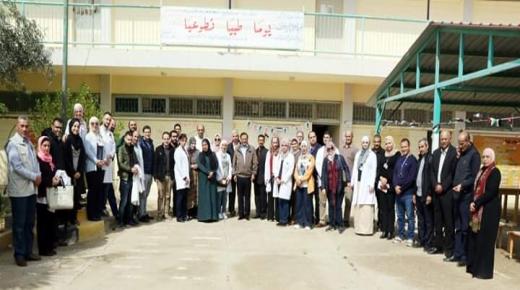 مُستشفى الجامعة الأردنية يُقيم يوماً طبياً تطوعيّاً في منطقة الرامة في لواء الشونة الجنوبية