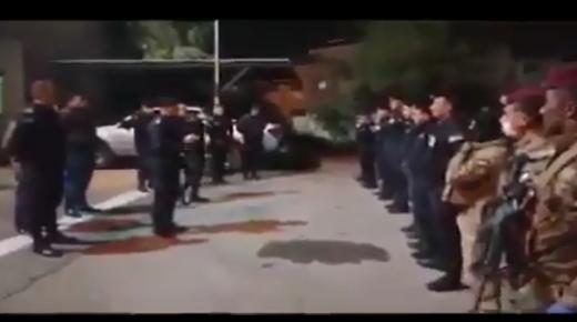 بالفيديو :ماذا قال المقدم” أشرف حداد “رئيس مركز أمن المدينة في لواء الرصيفة اثناء اجتماعه بمجموعة أمنية