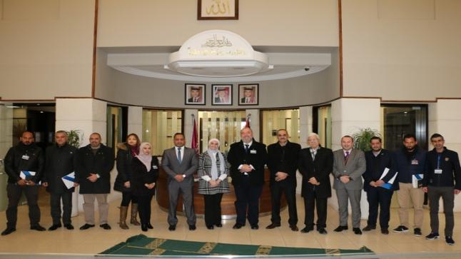 جامعة الشرق الأوسط تنظم ورشة حول مشروع “أماكن عمل دامجة للأشخاص ذوي الإعاقة “