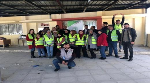 نظمت جامعة الزيتونة الأردنية يوماً تطوعياً في خدمة المجتمع المحلي في مدرسة مغاير مهنا الأساسية في لواء الموقر