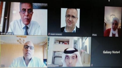 مناقشة رسالة الماجستير رقم (40) عن بعد في “عمان العربية” حول المواجهة التشريعية لظاهرة التحرش السيبراني “دراسة مقارنة “