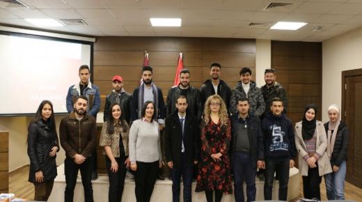 صندوق تشجيع الطاقة المتجددة يحاضر في جامعة الشرق الأوسط