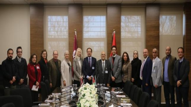 جامعة الشرق الأوسط تستضيف مدير مكتب DAAD الألمانية في الأردن