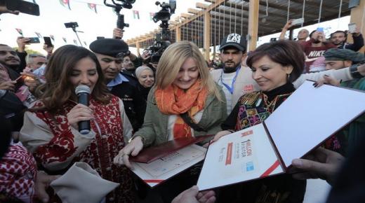 البترا تحتفل ولأول مرة في تاريخها بزائرها المليون – صور