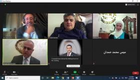 مناقشة رسالة الماجستير رقم (77) عن بعد في “عمان العربية” حول أثر مستوى الطموح المهني