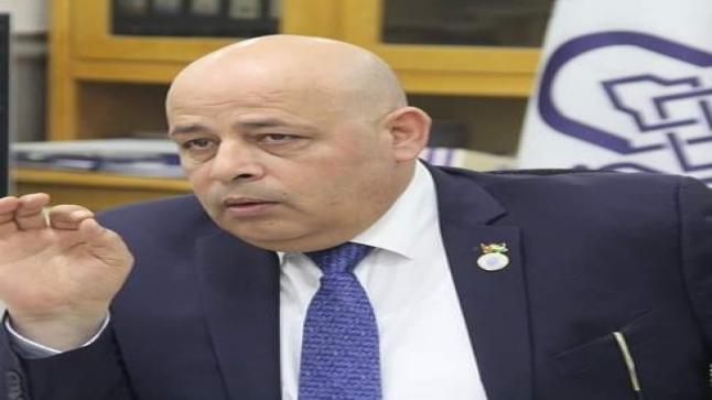 أحمد اليعقوب: لن يتم تسجيل مشروع غاز الاحتلال في سجلات نقابة مقاولي الانشاءات الأردنيين