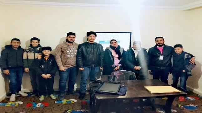 “الشرق الأوسط” تلتقي طلبة مدرسة الطموح التربوي