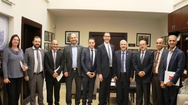 جامعة الأميرة سمية للتكنولوجيا تبحث سبل التعاون مع “نبراسكا – لينكولن” الأمريكية
