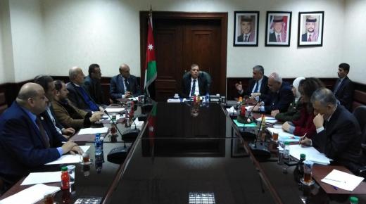 وزير الصحة الدكتور سعد جابر يترأس اجتماع اللجنة الوطنية لمكافحة الاوبئة