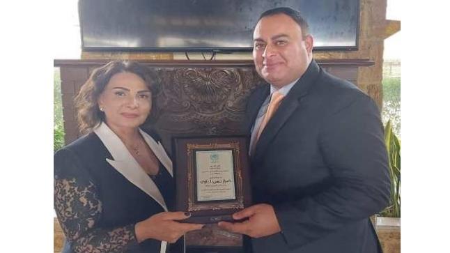 منظمة الأمم المتحدة للثقافة والفنون تكرم جهود الدكتور بلعاوي في التوعية بمرض كورونا