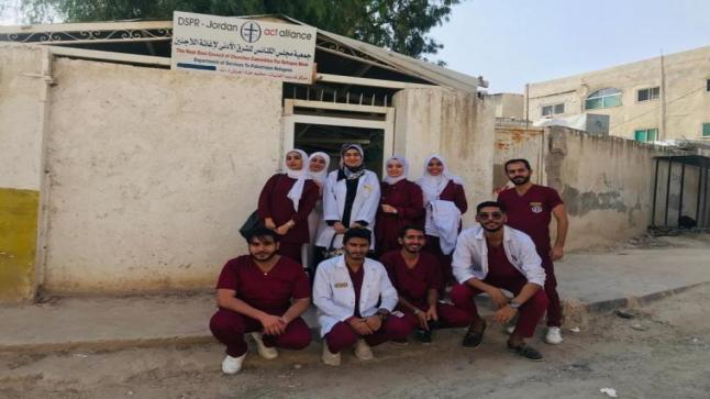 تمريض فيلادلفيا تُقدم محاضرات توعوية في مخيم جرش