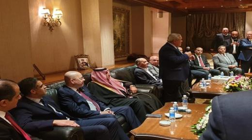 السفير العراقي في الاردن يشارك افراح عشيرة المعايطة والعيطان