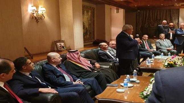 السفير العراقي في الاردن يشارك افراح عشيرة المعايطة والعيطان