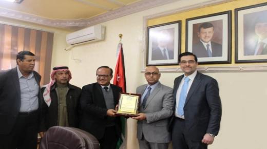 رئيس بلدية معان الدكتور أكرم كريشان مستشار وزير النقل ” محمد الرقاد “