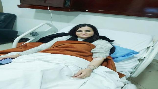 الاعلامية رشا عصفور تتقدم بالشكر لمستشفى ابن الهيثم بعد نجاح عمليتها الجراحية