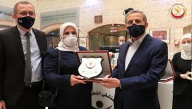 المستشفى التخصصي يستقبل الممرضين المتطوعين العائدين من مستشفى الأمير حمزة – فيديو