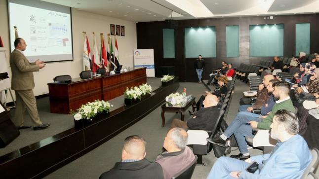 محاضرة حول قياس العائد على الاستثمار في “عمان العربية”